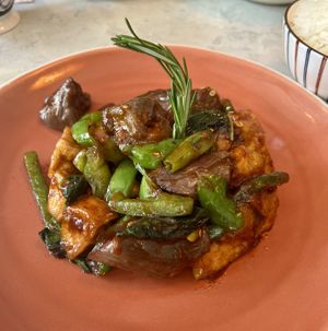   at Amy's Restaurant in New York City