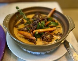 Massaman curry   at Amy's Restaurant in New York City