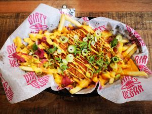 Dirty Fries at Dirty Vegan - Barcode Street Food in Oslo