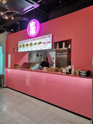 The front at Dirty Vegan - Barcode Street Food in Oslo