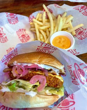   at Dirty Vegan - Barcode Street Food in Oslo