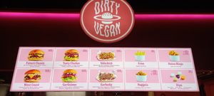 New menu March 2023 at Dirty Vegan - Barcode Street Food in Oslo
