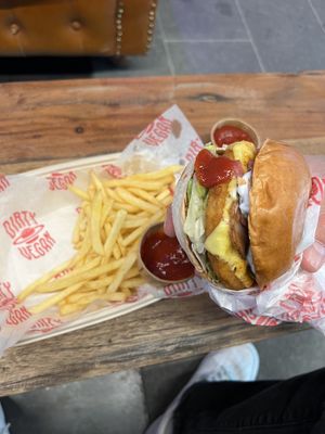   at Dirty Vegan - Barcode Street Food in Oslo