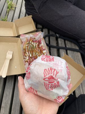   at Dirty Vegan - Barcode Street Food in Oslo
