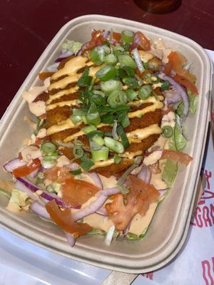 Dirty salad   at Dirty Vegan - Barcode Street Food in Oslo