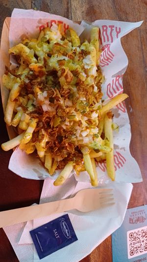 Makfries at Dirty Vegan - Barcode Street Food in Oslo