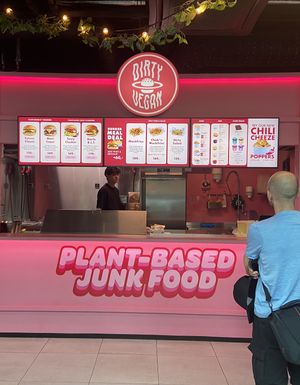   at Dirty Vegan - Barcode Street Food in Oslo