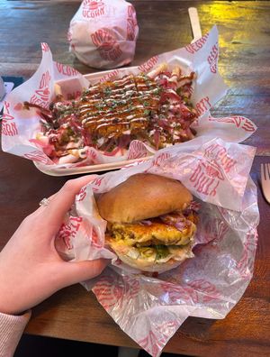   at Dirty Vegan - Barcode Street Food in Oslo