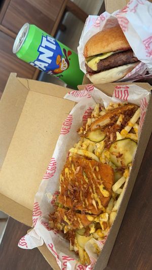   at Dirty Vegan - Barcode Street Food in Oslo