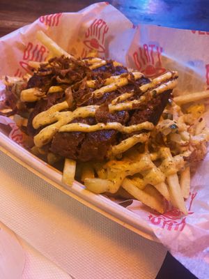   at Dirty Vegan - Barcode Street Food in Oslo