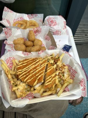   at Dirty Vegan - Barcode Street Food in Oslo