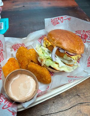   at Dirty Vegan - Barcode Street Food in Oslo