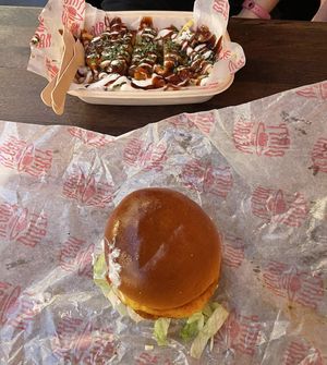   at Dirty Vegan - Barcode Street Food in Oslo