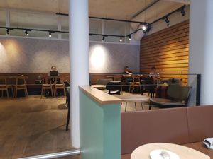 Interior at Starbucks in Basel