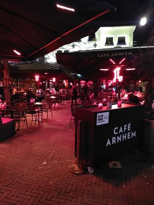Terrace at Café Arnhem in Arnhem