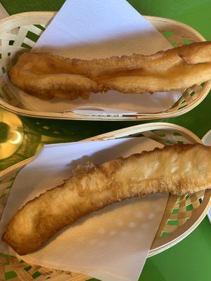 Fried breadsticks   at Pho Me in Hitchin