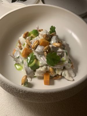 Ceviche muy recomendable   at MUDRA Plant Based  in Madrid