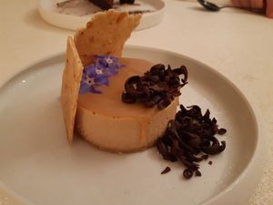 Dessert / Dulce de leche at MUDRA Plant Based  in Madrid
