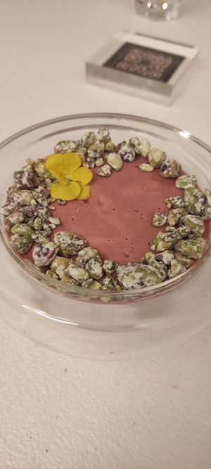 Natillas at MUDRA Plant Based  in Madrid