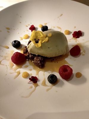 Vegan desert   at MUDRA Plant Based  in Madrid