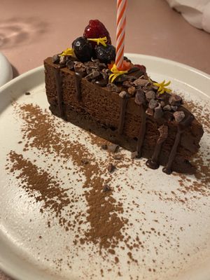 Chocolate explosion  at MUDRA Plant Based  in Madrid
