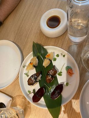 Nigiri at MUDRA Plant Based  in Madrid