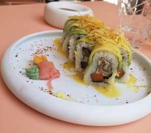 Sushi at MUDRA Plant Based  in Madrid