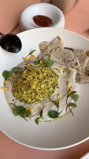 Avocado Dukka  at MUDRA Plant Based  in Madrid