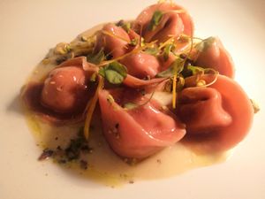 Tortelines at MUDRA Plant Based  in Madrid