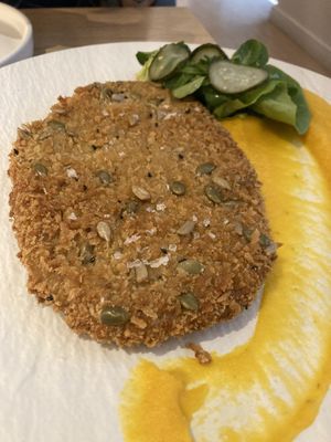 Escalope MK  at MUDRA Plant Based  in Madrid