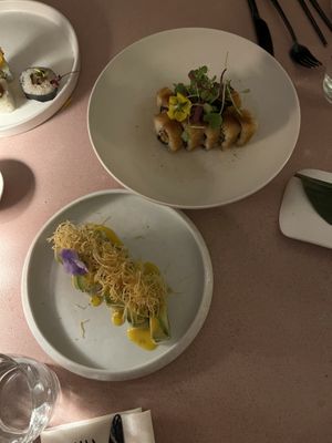 Sushi  at MUDRA Plant Based  in Madrid