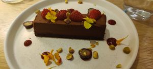 Brownie at MUDRA Plant Based  in Madrid