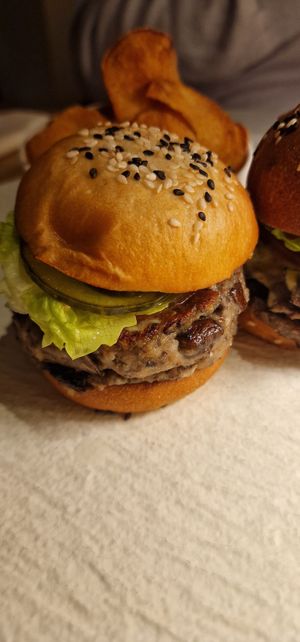 Burger at MUDRA Plant Based  in Madrid