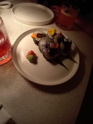 Tokyo sushi at MUDRA Plant Based  in Madrid