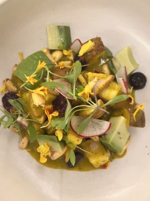 Mushrooms Ceviche   at MUDRA Plant Based  in Madrid