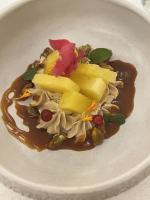 Salted Caramel Pineapple   at MUDRA Plant Based  in Madrid