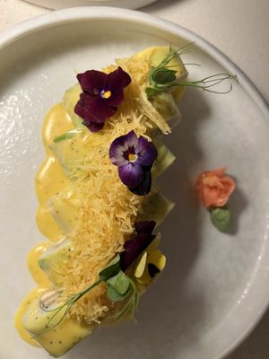 Sushi  at MUDRA Plant Based  in Madrid