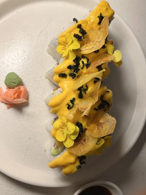 Sushi  at MUDRA Plant Based  in Madrid