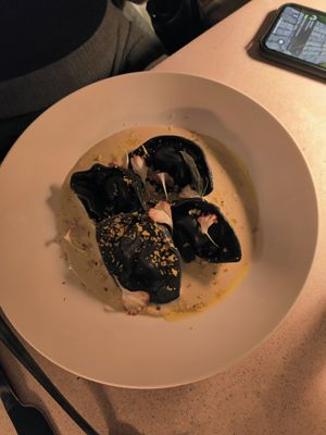 Ravioli at MUDRA Plant Based  in Madrid