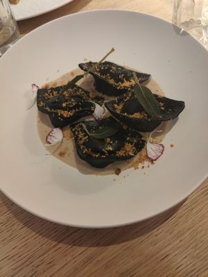 Capellaci Nero at MUDRA Plant Based  in Madrid