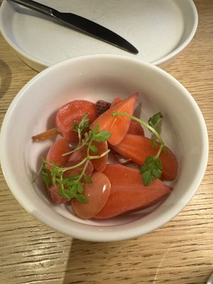 Entree  at MUDRA Plant Based  in Madrid