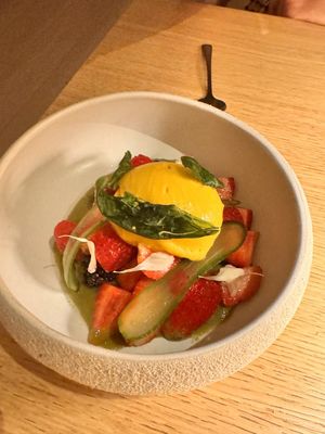 Sweet basil   at MUDRA Plant Based  in Madrid