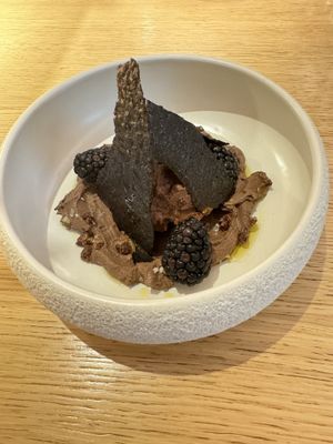 Best chocolate dessert ever!   at MUDRA Plant Based  in Madrid