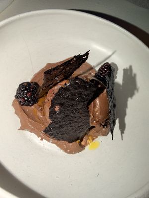 Mousse au chocolat  at MUDRA Plant Based  in Madrid
