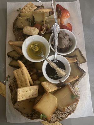   at Amberes The Vegetarian Wine And Cocktail Bar in Valencia