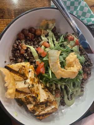 Tofu goodness  at The Wild Hare in Stillwater