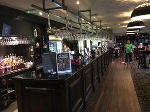 Bar at The Mile Castle in Newcastle Upon Tyne