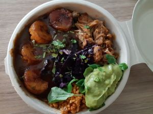 Ndambe mix at Fulani - Afro Caribbean Street Food in Oslo