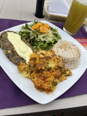 Menu of the day (main)  at Las Veganas in Medellin