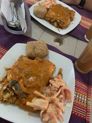 Vegane Lasagne  at Las Veganas in Medellin